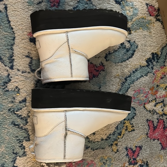 UGG - shoes UGG - classic mini platform white - Picture 6 of 6